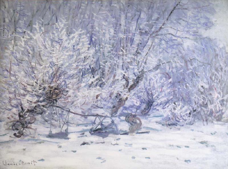 Claude Monet Frost oil painting picture